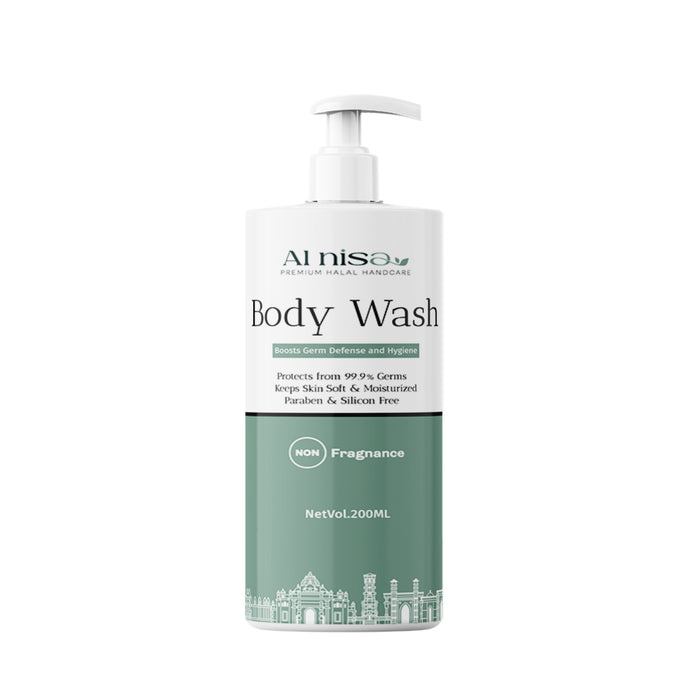 Al Nisa Unscented Hydrating Body Wash, Keeps Skin Soft & Moisturized