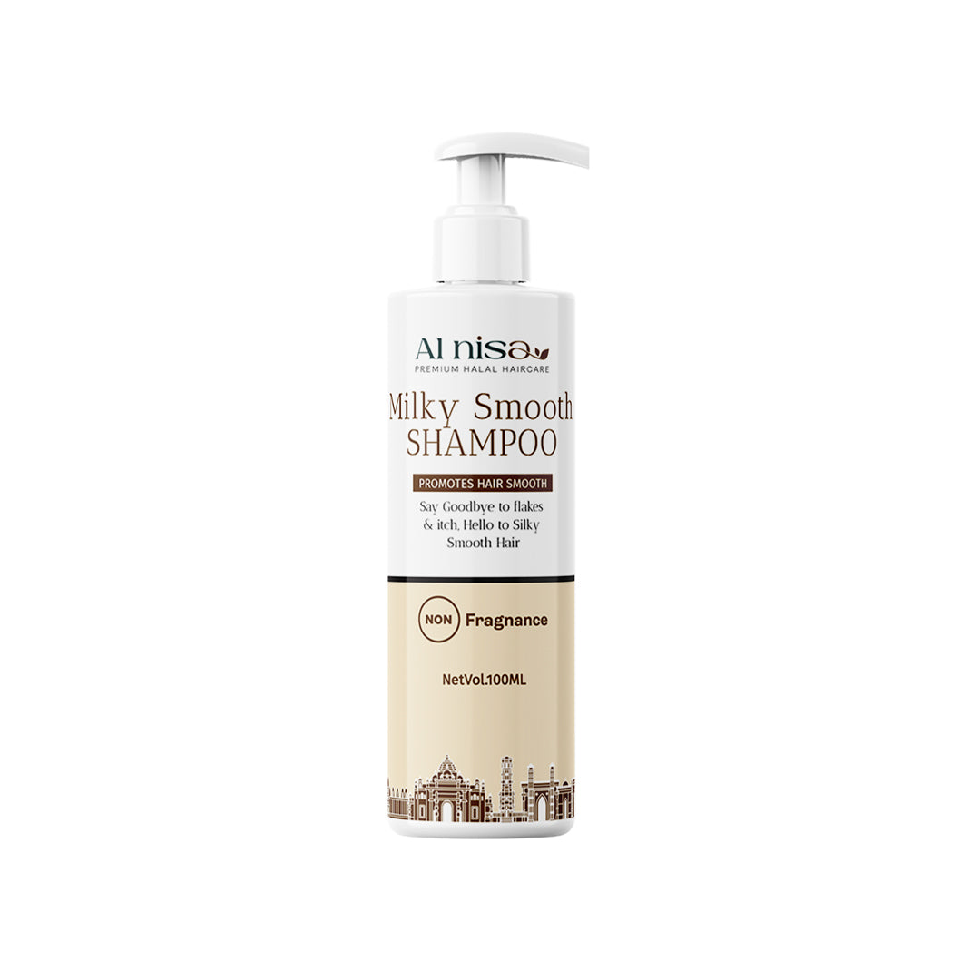 Al Nisa Unscented Milky Smooth Shampoo For Hair Silky & Smooth