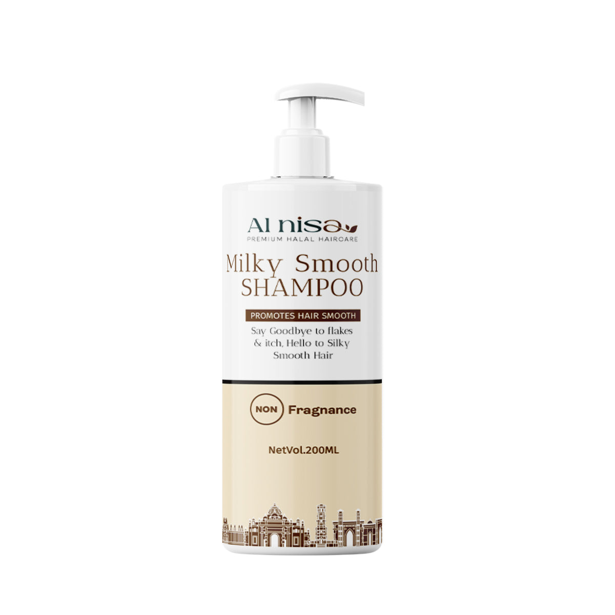Al Nisa Unscented Milky Smooth Shampoo For Hair Silky & Smooth