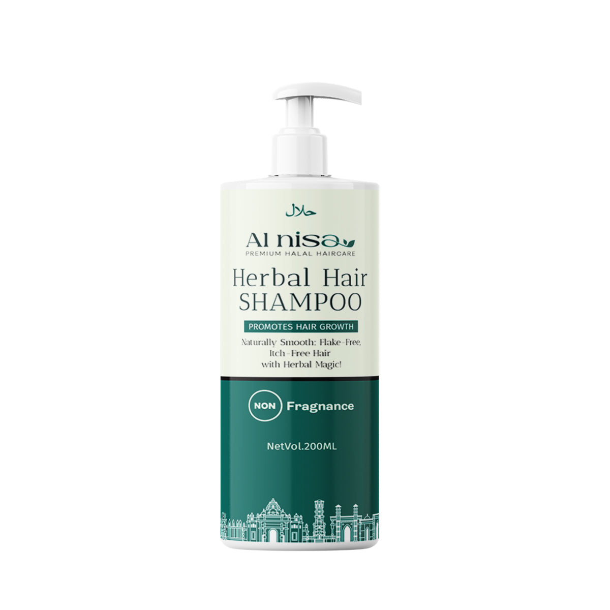 Al Nisa Unscented Herbal Shampoo For Hair Growth Enriched with 21 Herbs
