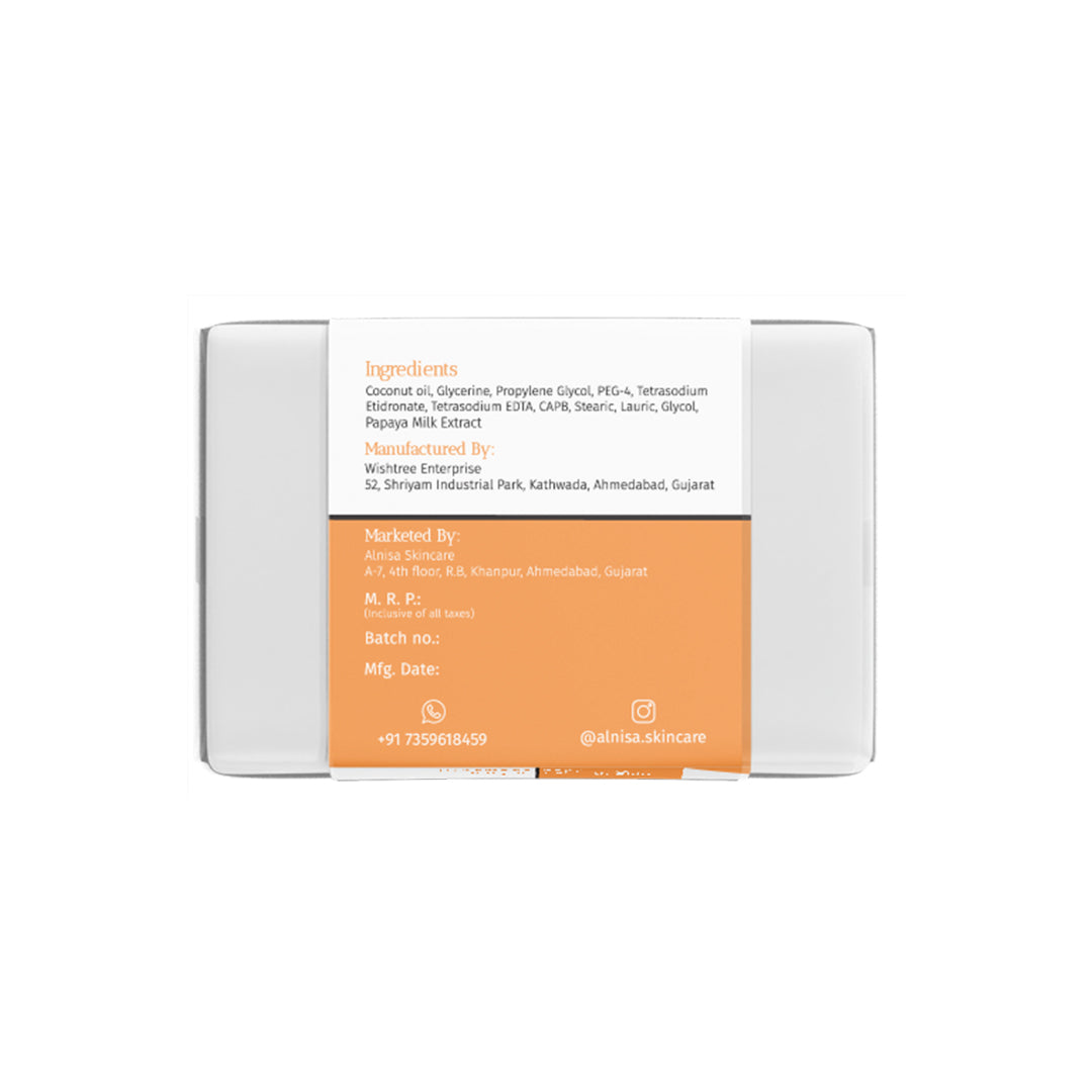 Al Nisa Unscented Papaya Milk Hand Made Soap