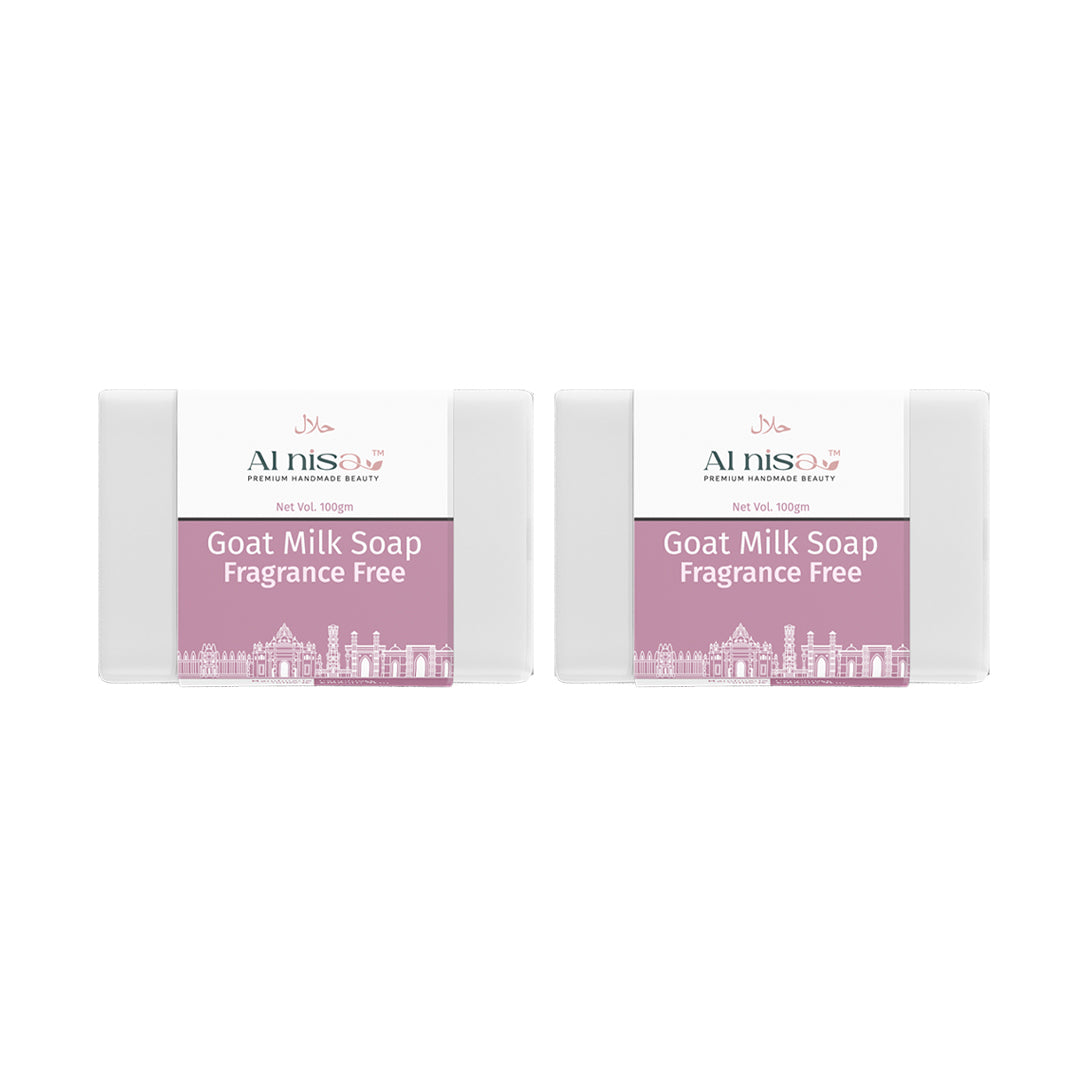 Al Nisa Unscented Goat Milk Hand Made Soap For Smooth Skin