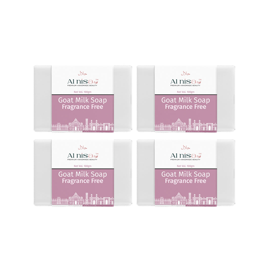 Al Nisa Unscented Goat Milk Hand Made Soap For Smooth Skin