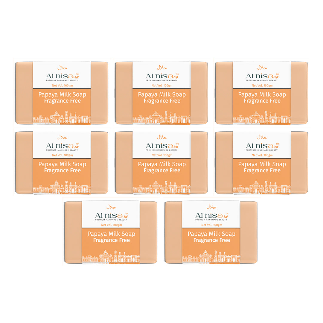 Al Nisa Unscented Papaya Milk Hand Made Soap
