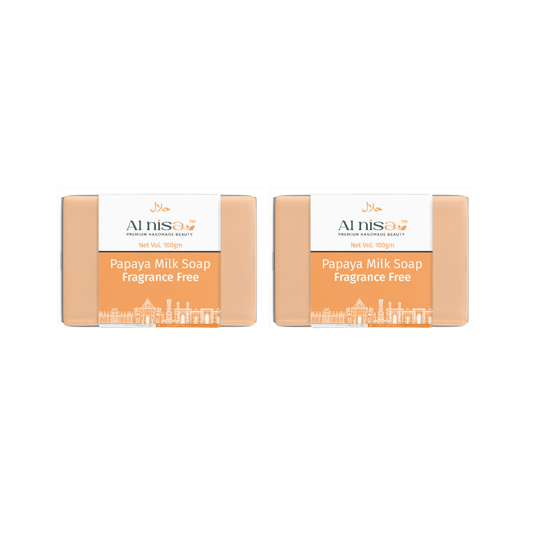 Al Nisa Unscented Papaya Milk Hand Made Soap