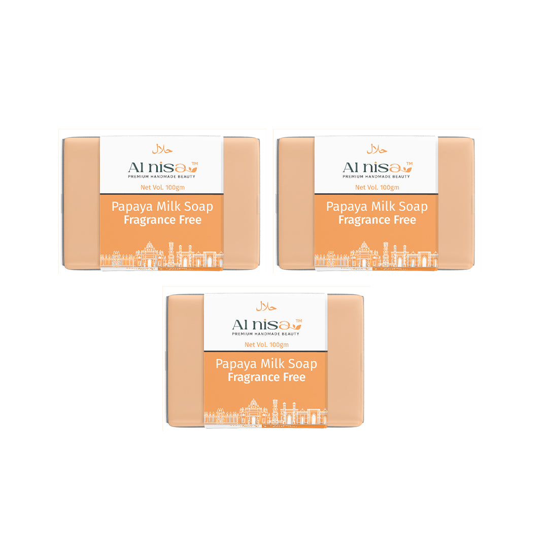 Al Nisa Unscented Papaya Milk Hand Made Soap