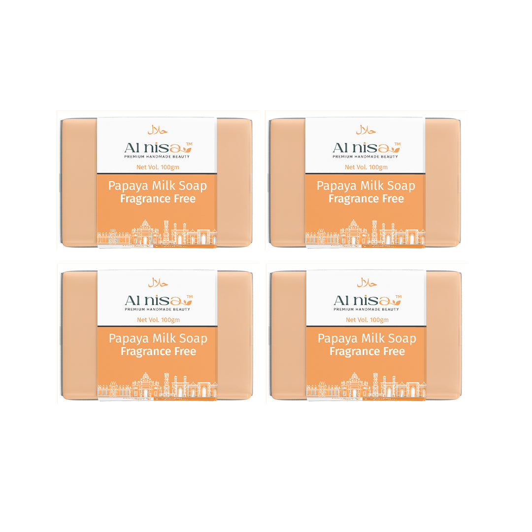 Al Nisa Unscented Papaya Milk Hand Made Soap